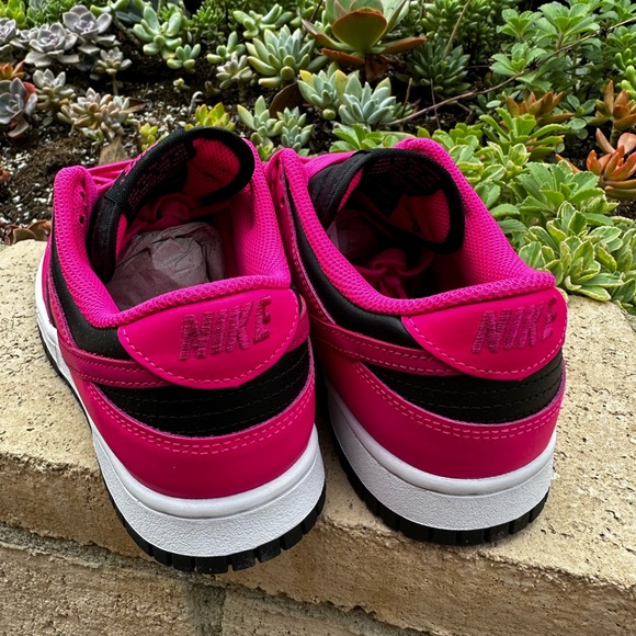 Nike Shoes Nike Dunk Low Womans Fierce Pink And Black Shoes